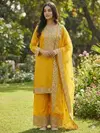 Jf 040 Pure Fendy Silk With Heavy Embroidery Sequence Work Readymade Suits Online Wholesale